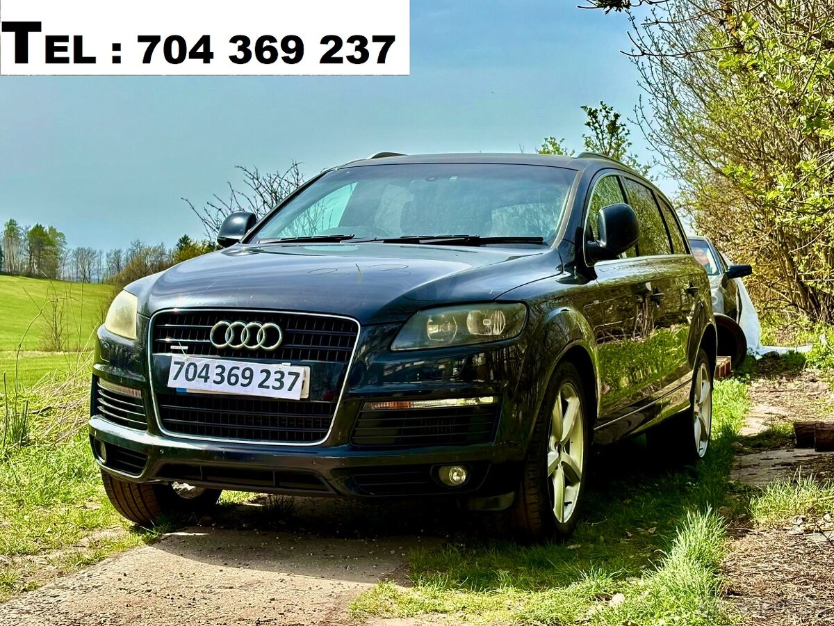 // AUDI Q7 3.0TDIS-Line 4x4 - CASA // DÍLY