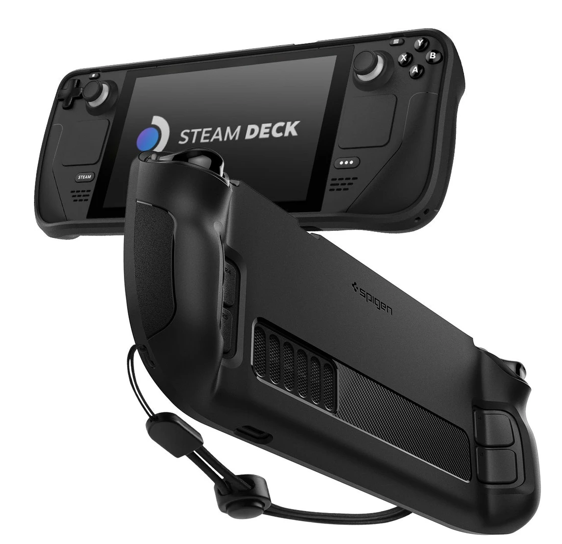 Steam Deck obal - Spigen Rugged Armor