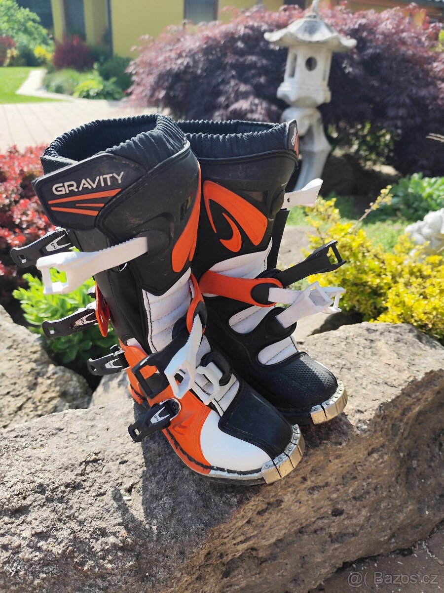 Dětské motokrosové boty vel.32