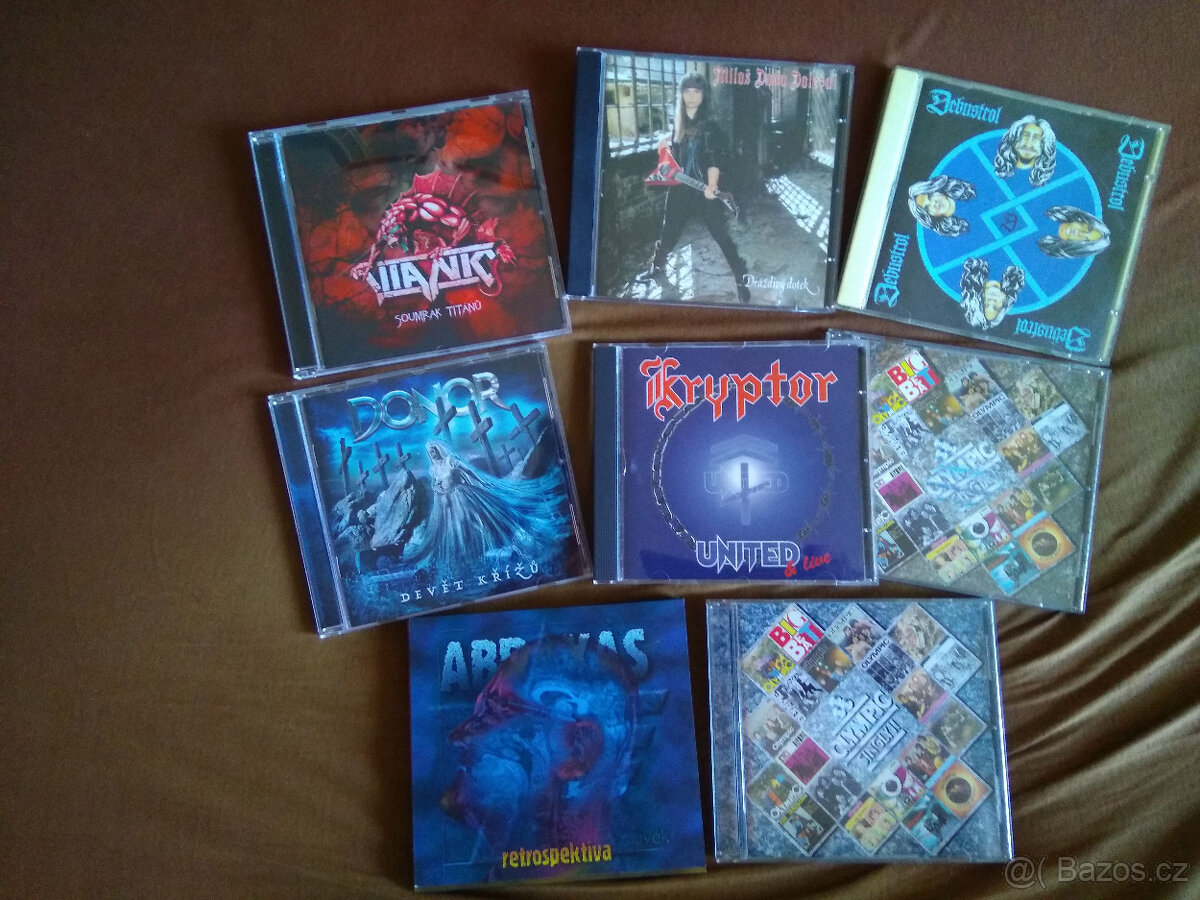 METAL CD - výměna / prodej KREYSON, ARAKAIN, OLYMPIC,,,