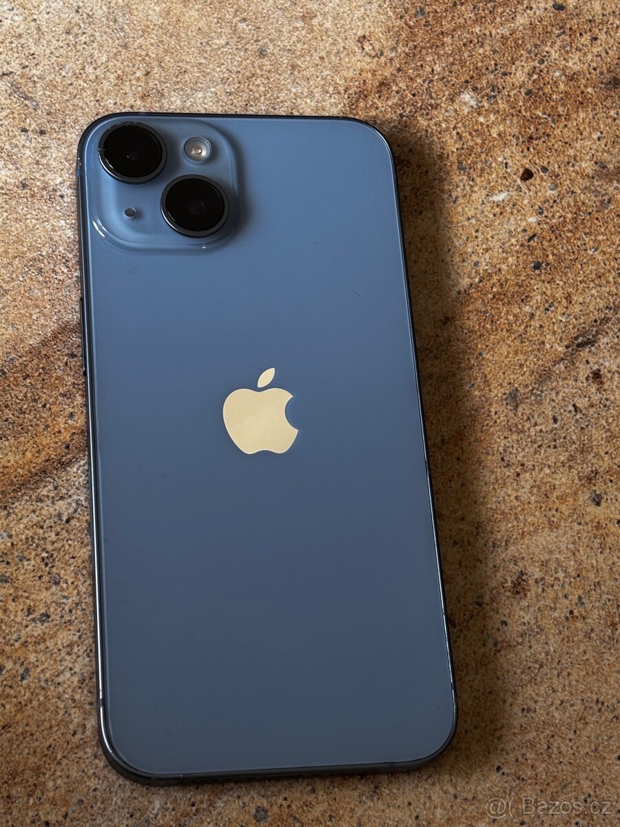 iPhone 14 128GB | Modrý | Baterie 87% | Jen lehce poškrábaný
