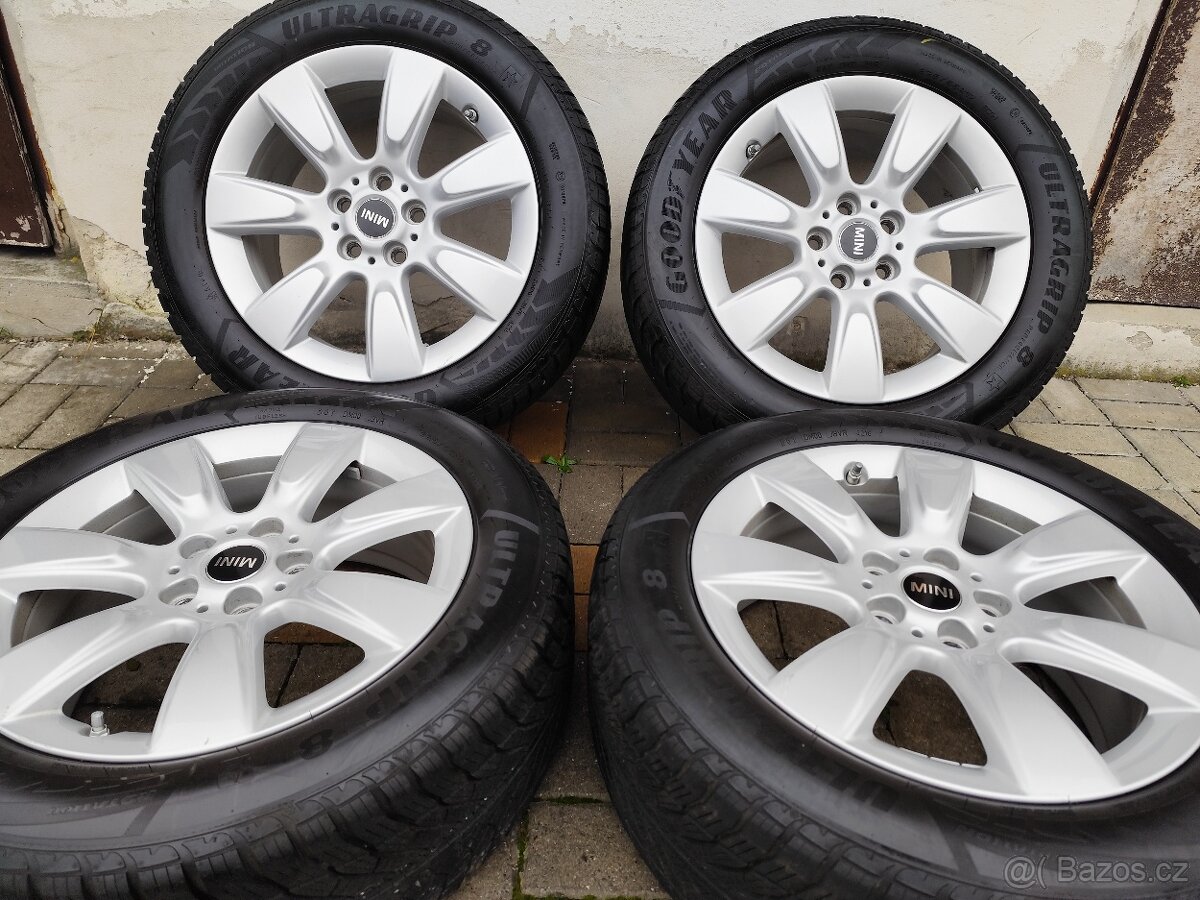 ALU 5x112 r17 MINI/VW KONCERN + PNEU - ZÁNOVNÍ DISKY