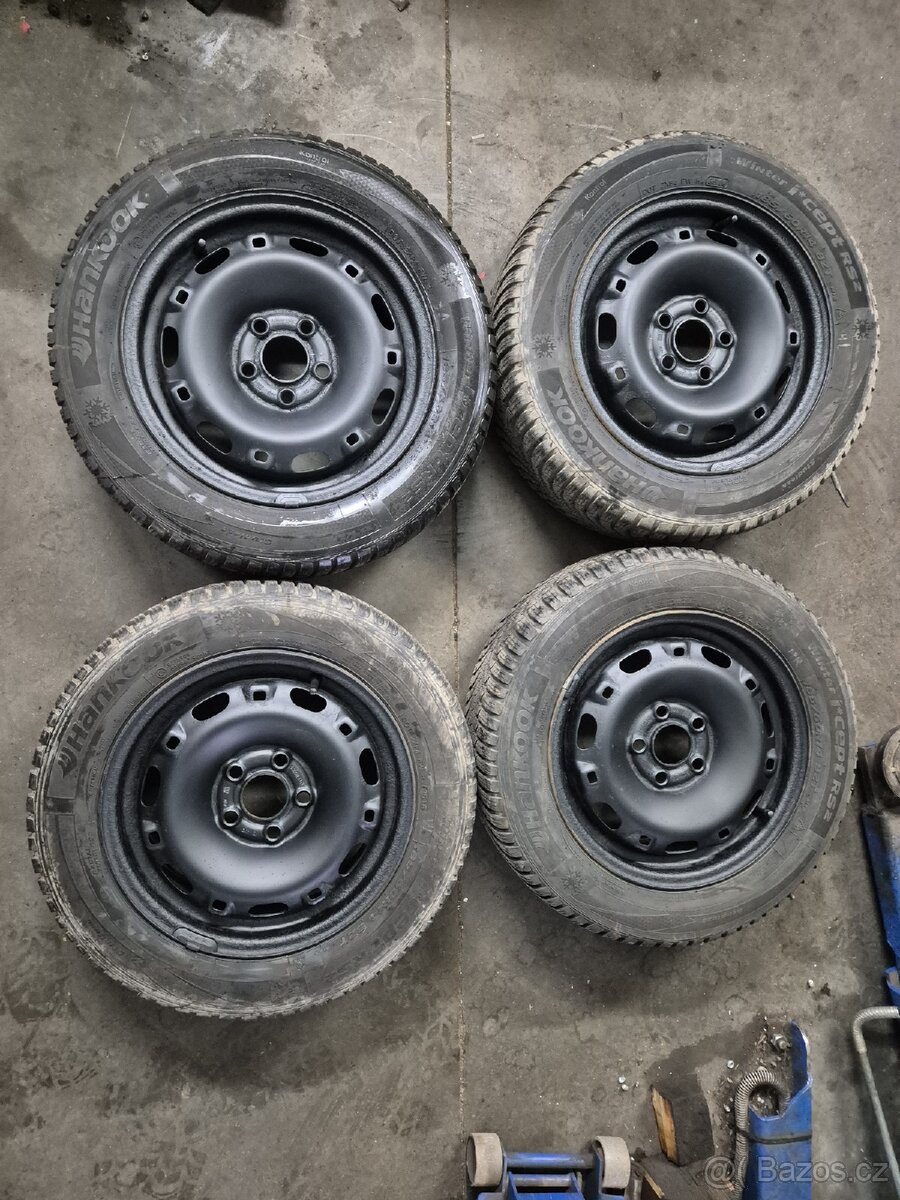 Škoda Fabia I zimni sada kol. 5x100 6Jx14 ET43