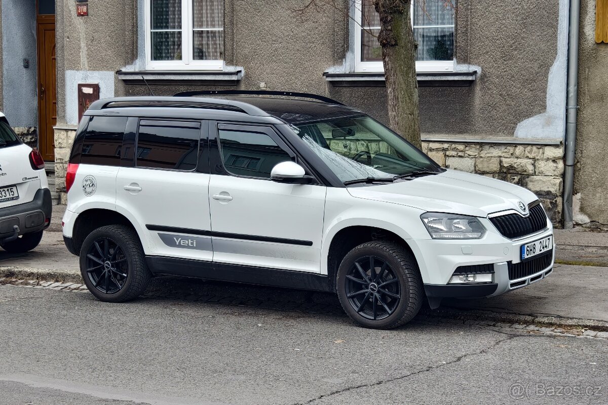 YETI 2.0tdi 81 kw, 4x4 původ ČR