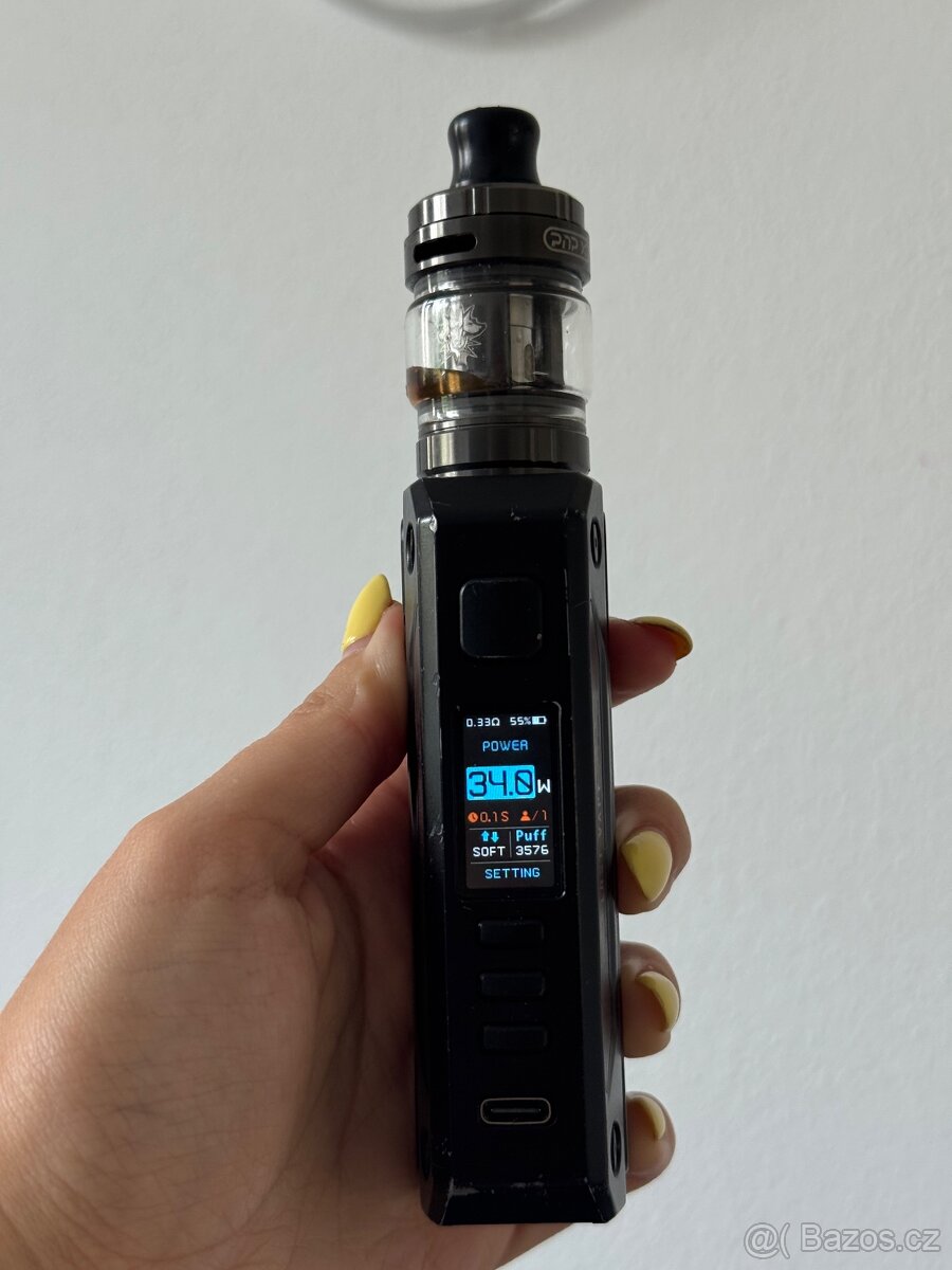 Thema solo 100W box mod s příslušenstvím