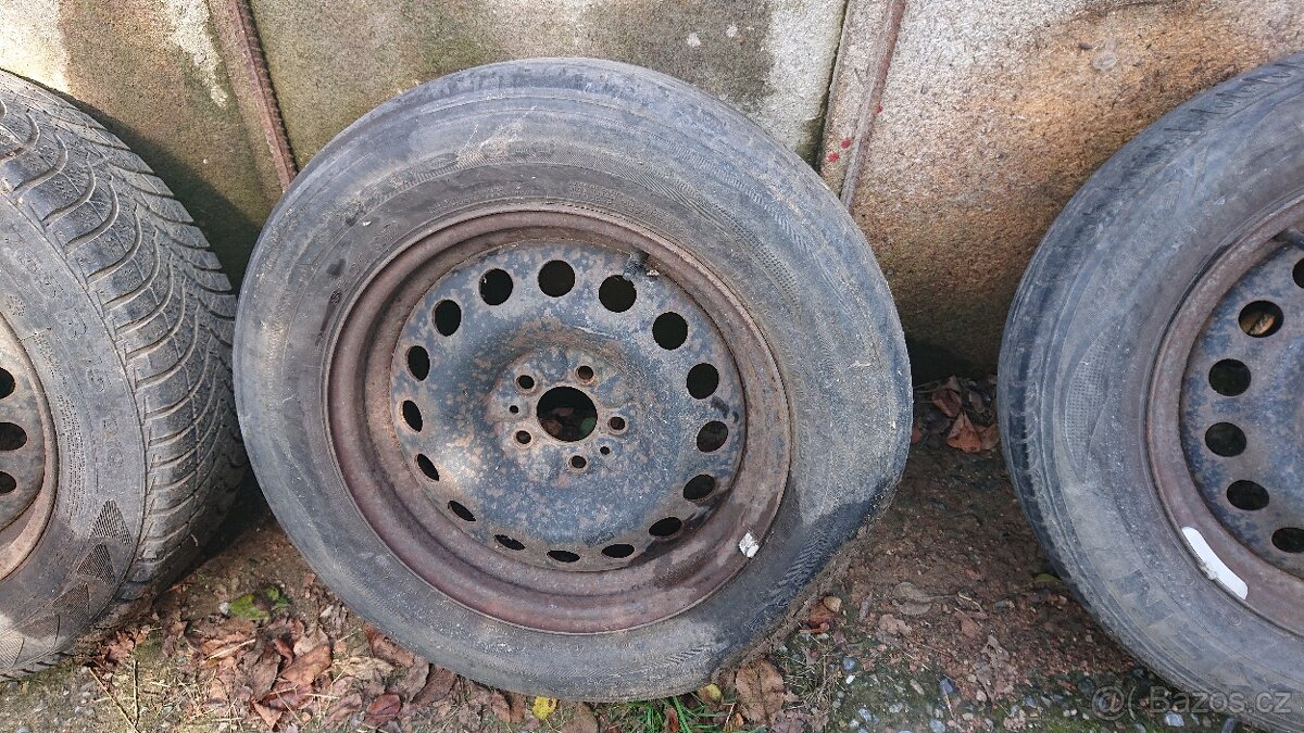 15" plechové disky alfa