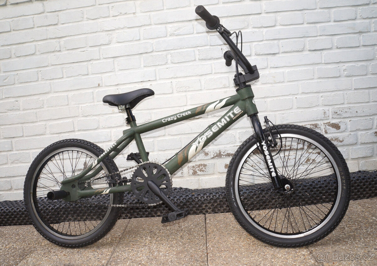 Freestyle BMX kolo 20“ Yosemite, bezvadný stav.
