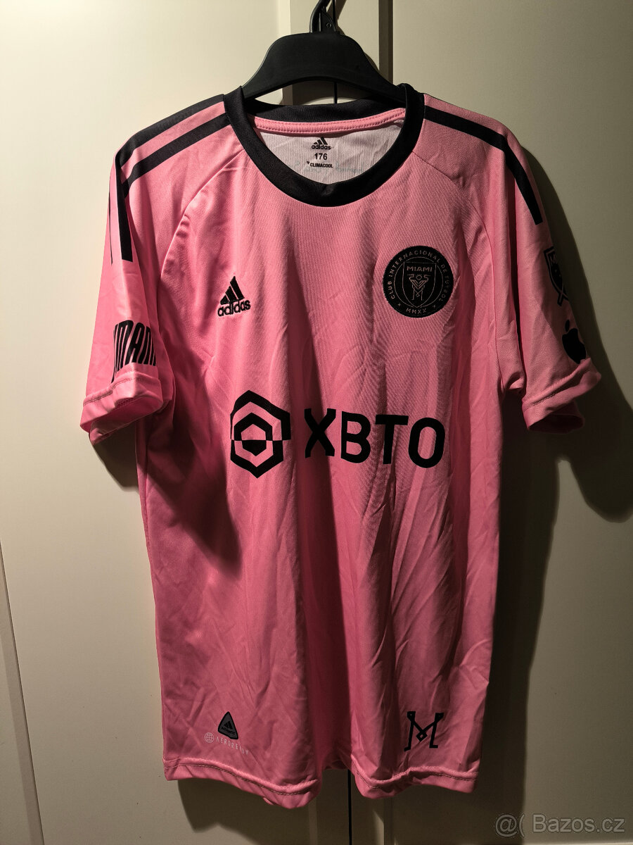 Juniorský fotbalový dres Miami Messi vel. 176