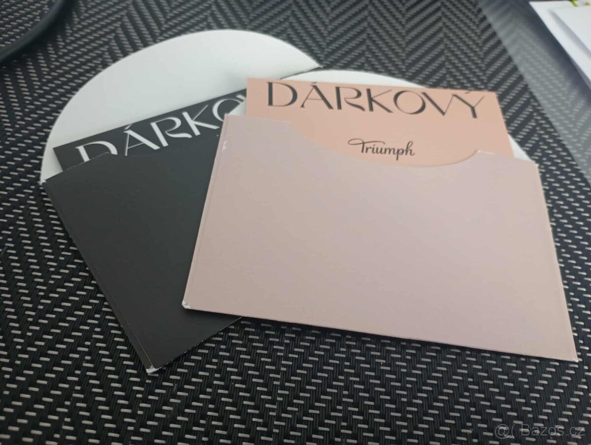 Dárkové poukazy Triumph