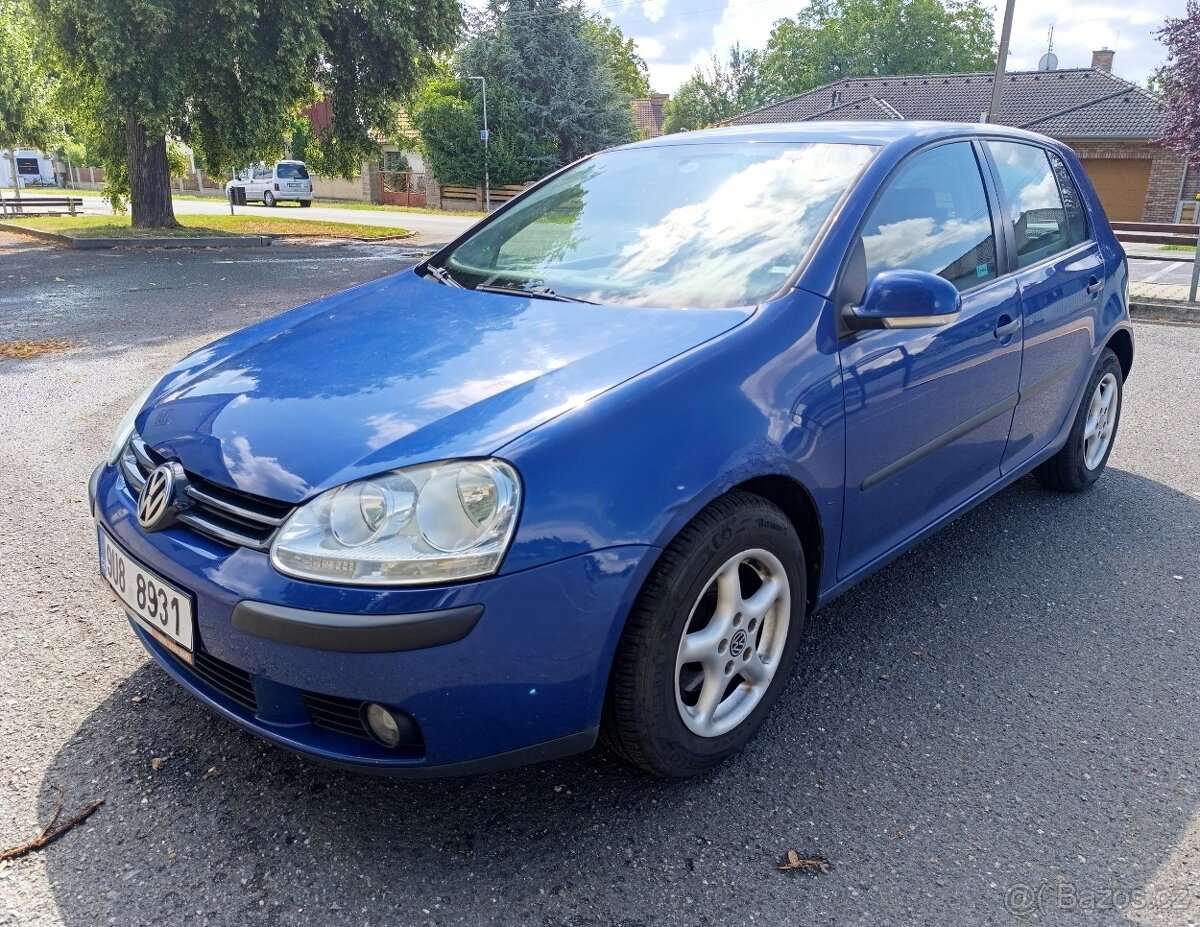 VW Golf 5, 1.4, benzín + zimní sada