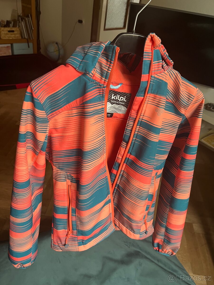 Dívčí softshell bunda Kilpi, vel 146, top stav