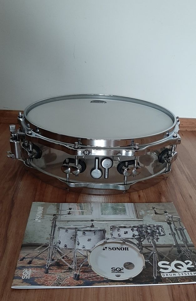 Prodám snare Sonor SQ2 Acryl- 14x4,25"