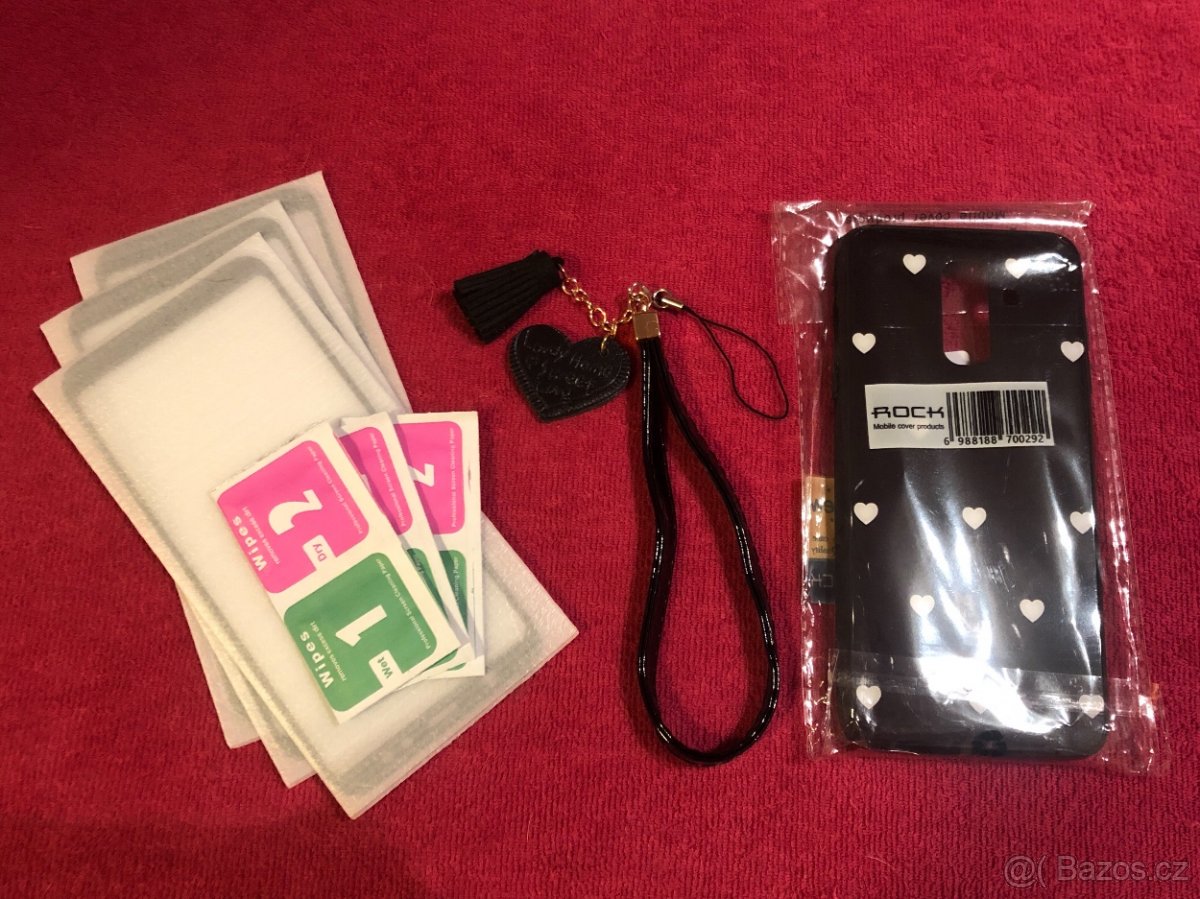 Nový kryt a ochranná sklicka pro Samsung A6+ (plus)