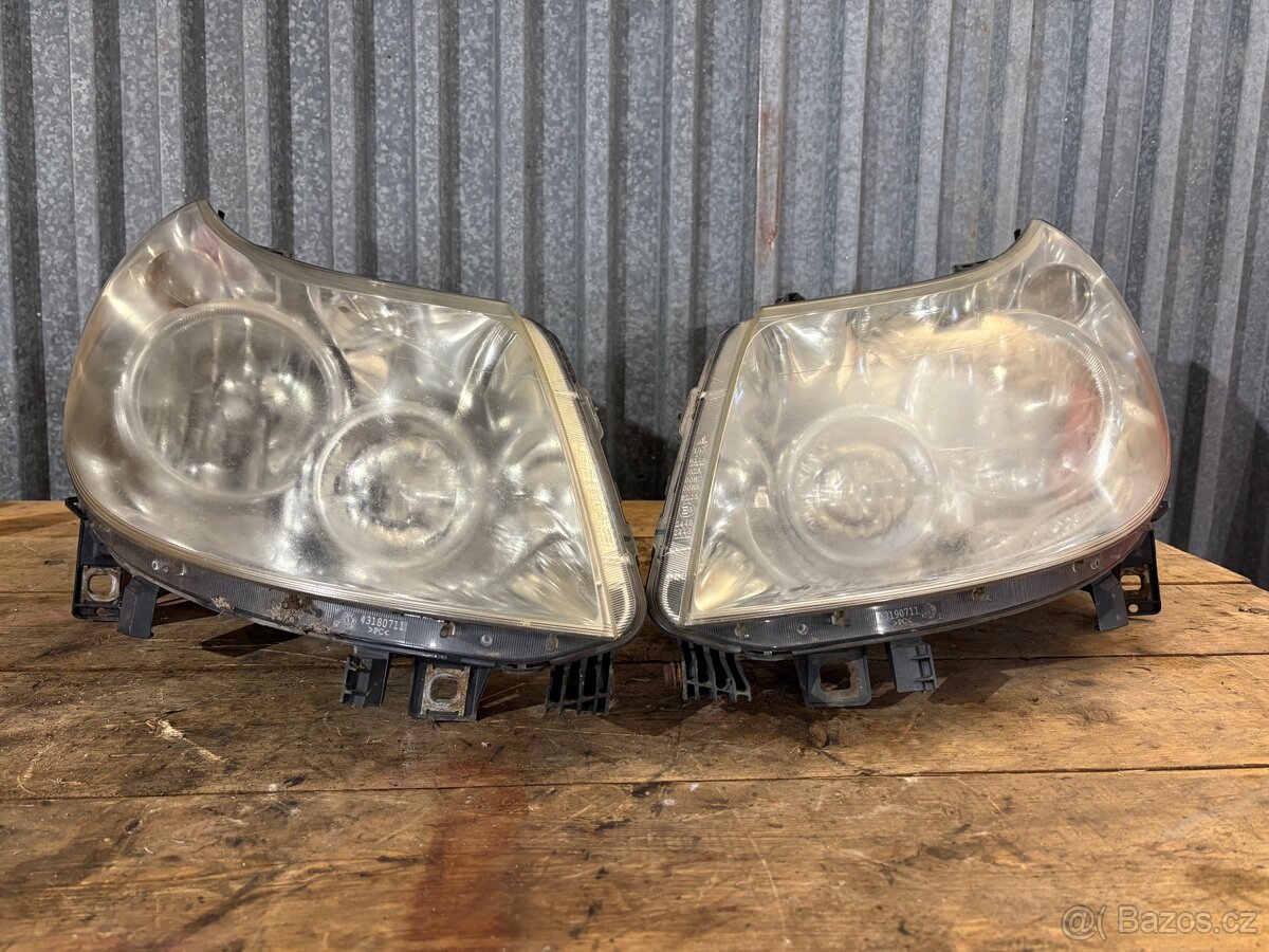 Přední světla Fiat Ducato
