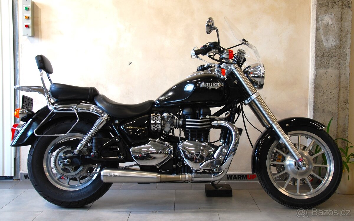 Triumph America - hezký stav, krásný zvuk