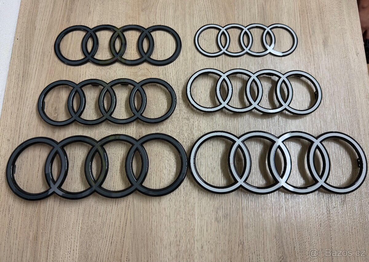 Audi Q7 Q8 logo emblém označení Nové originální