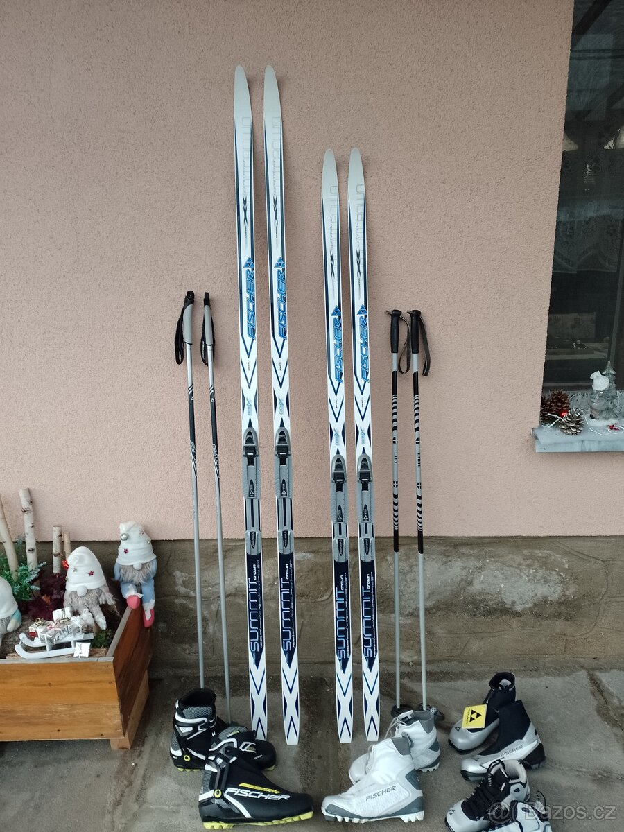 Nové běžky FISCHER SUMMIT CROWN  202-182cm