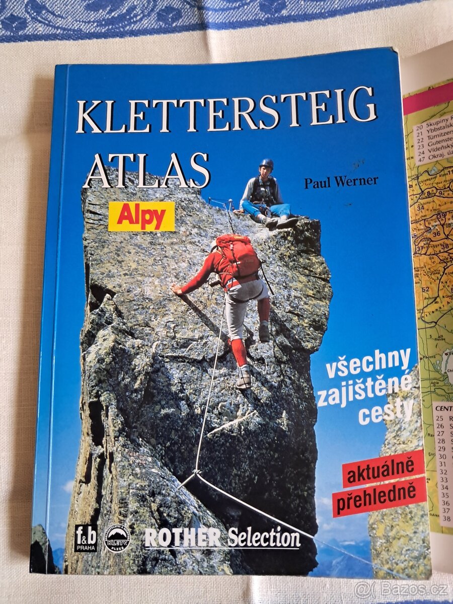 Prodám knihu KLETTERSTEIG ALPY - Paul Werner