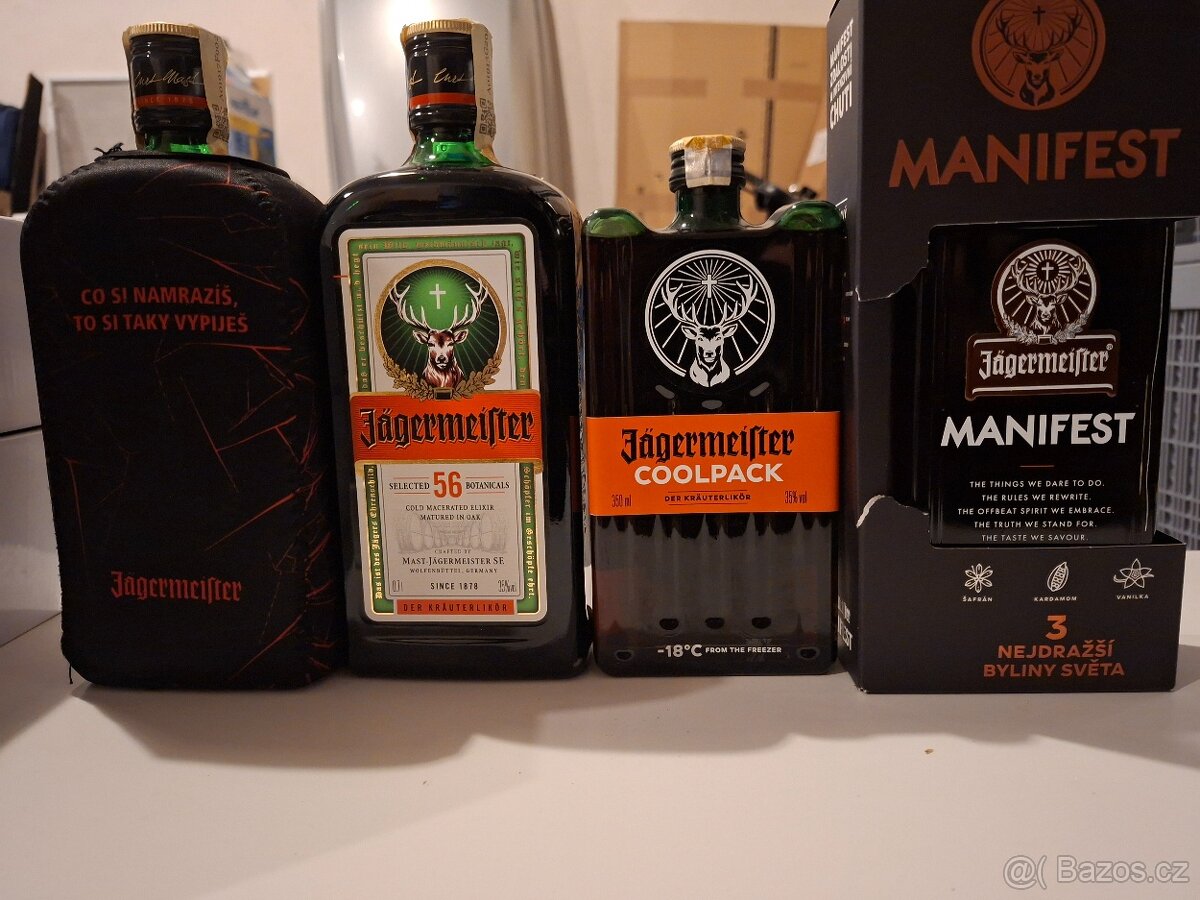 Nabízím 4x jagermeister