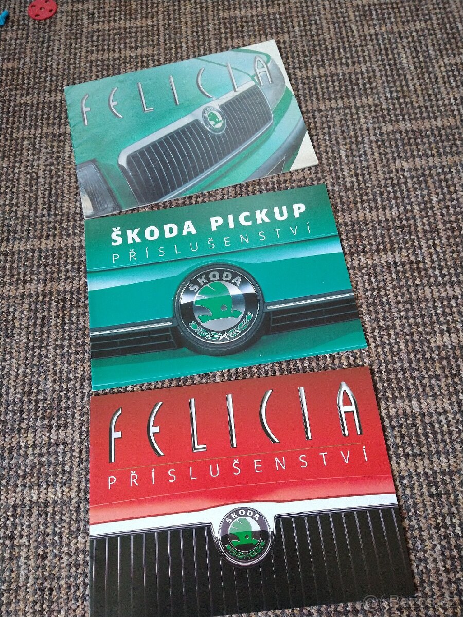 Prospekt, katalog Škoda Felicia, combi Pickup