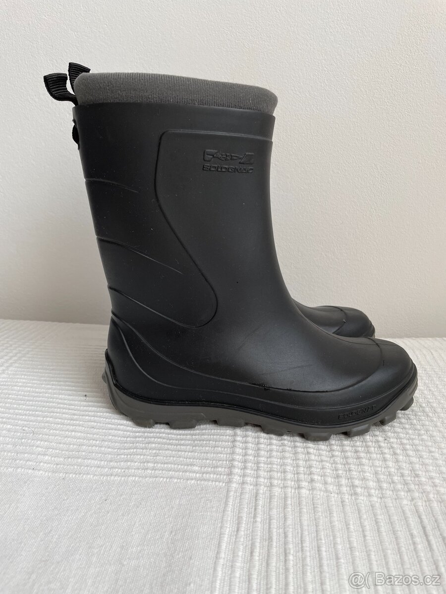 Vyteplené holinky 35/36, Decathlon