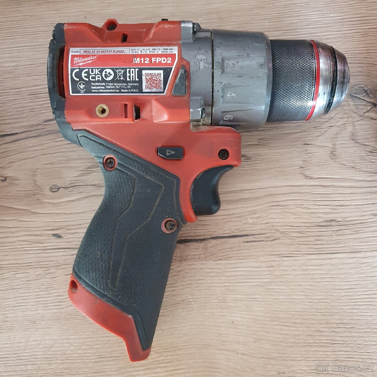 Milwaukee M12 akuvrtacka