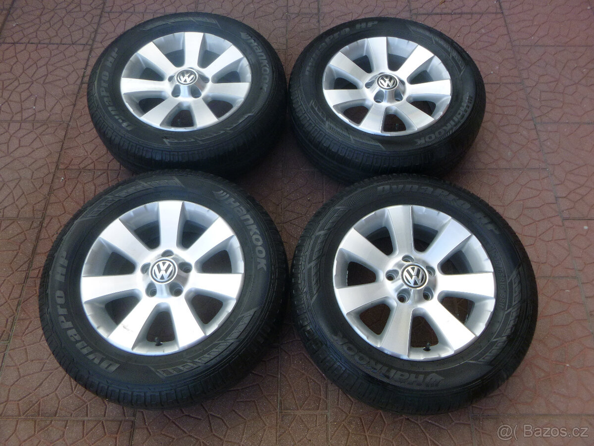 Letní alu originál VW Tiguan 5x112 6,5Jx16 ET33