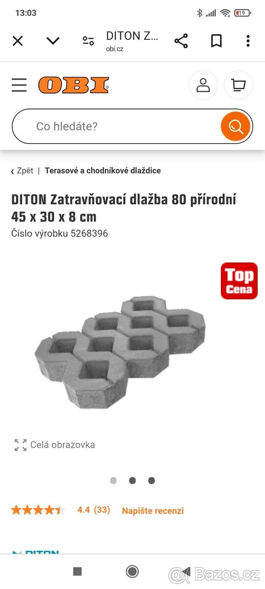 Betonove zatravnováky