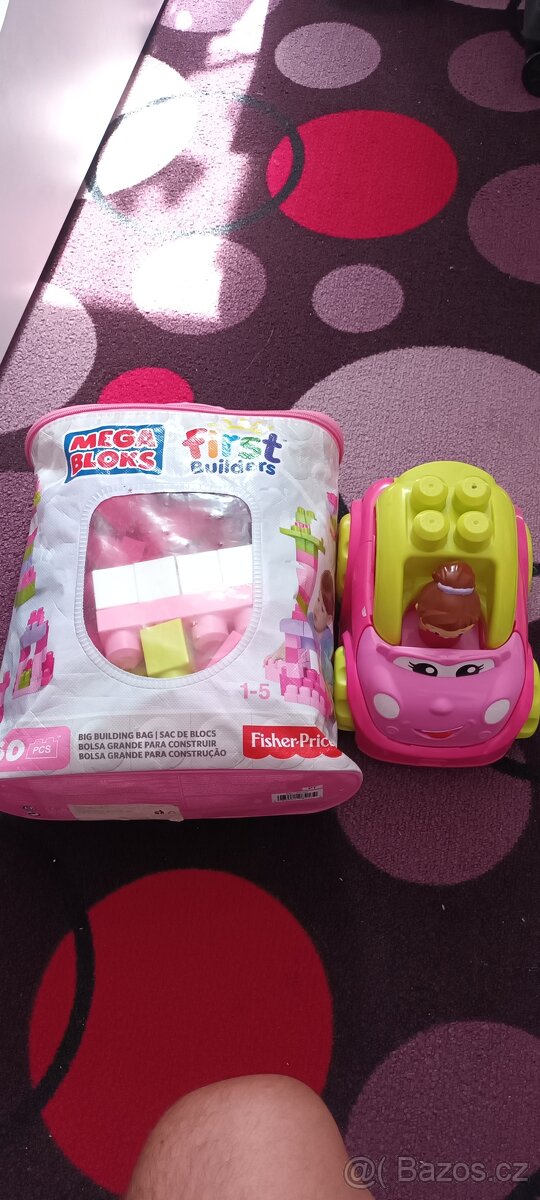Mega bloks 60ks + auto
