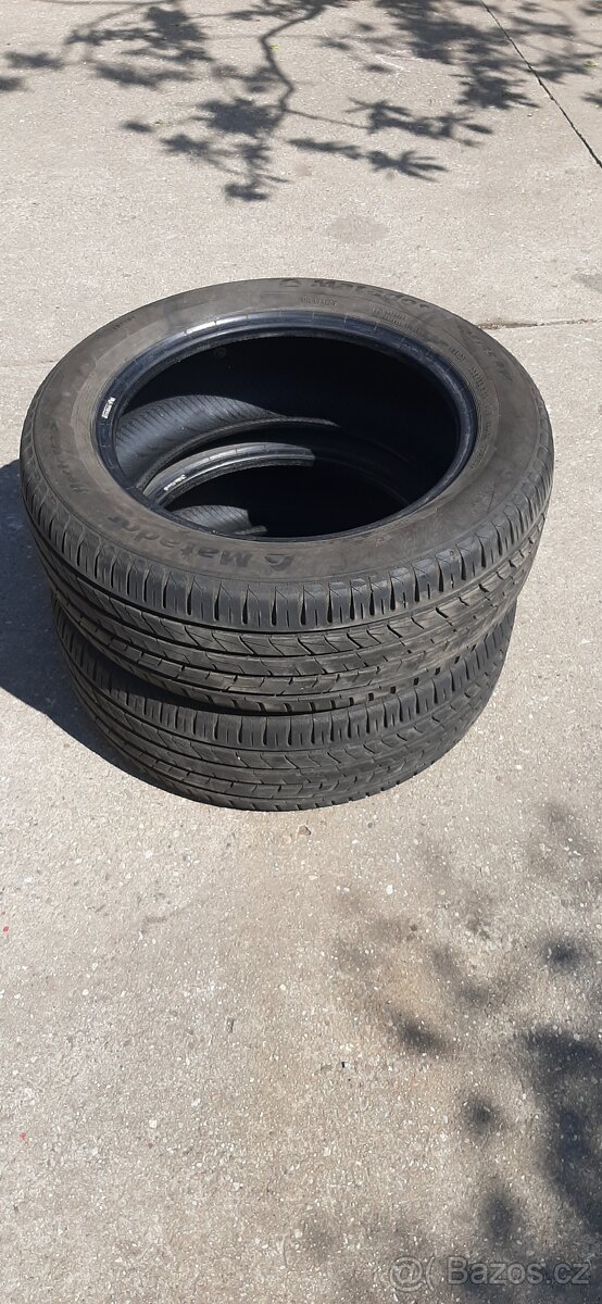2x letní pneu Matador 205/55/16