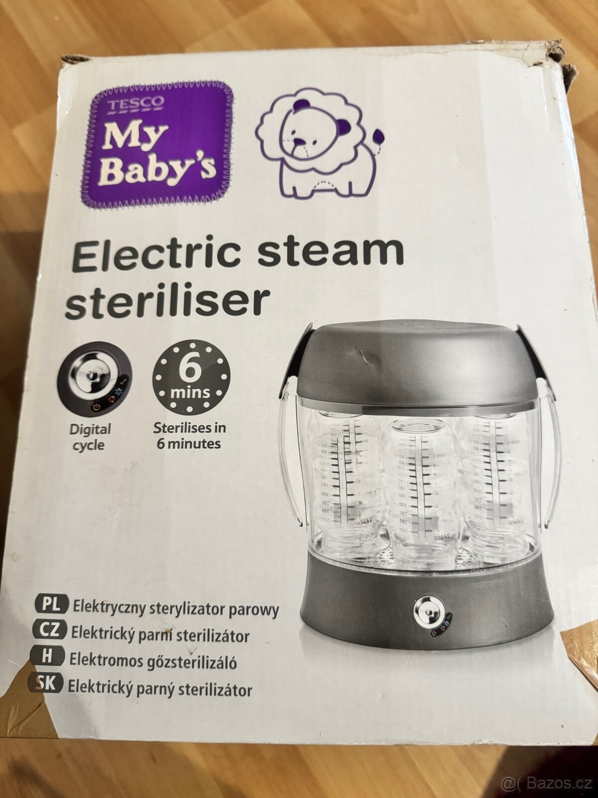 Elektrický parní sterilizátor