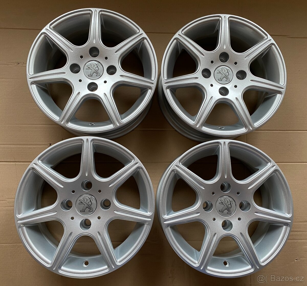 nová alu kola 14", rozteč šroubů 4x108 Peugeot Citroen