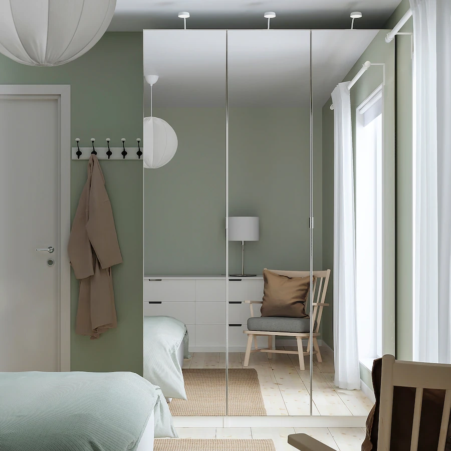 RÝMAŘOV, BRUNTÁL, VRBNO Pěkná šatní skříň IKEA PAX