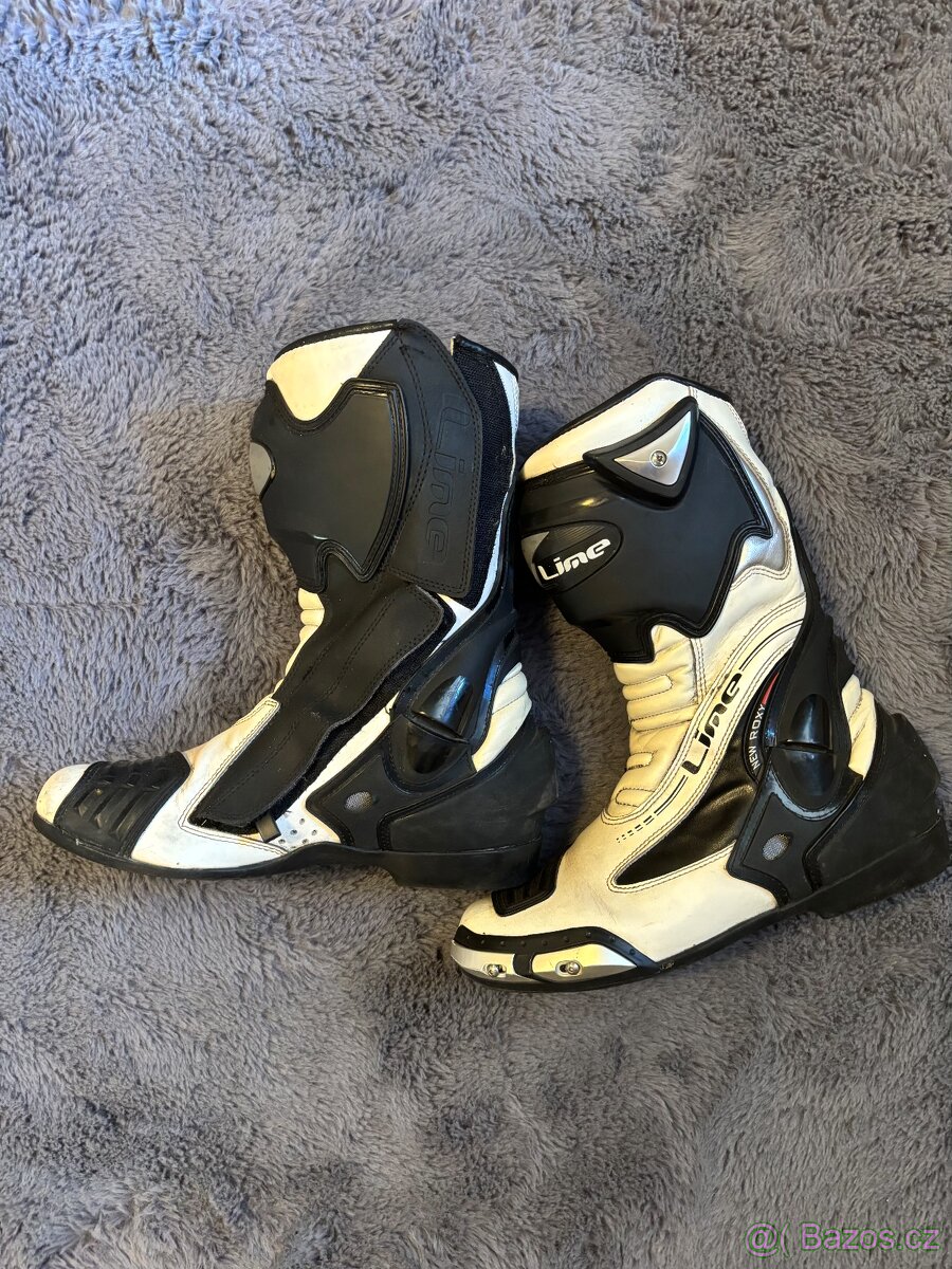 Kožené moto boty SP113 NEW ROXY