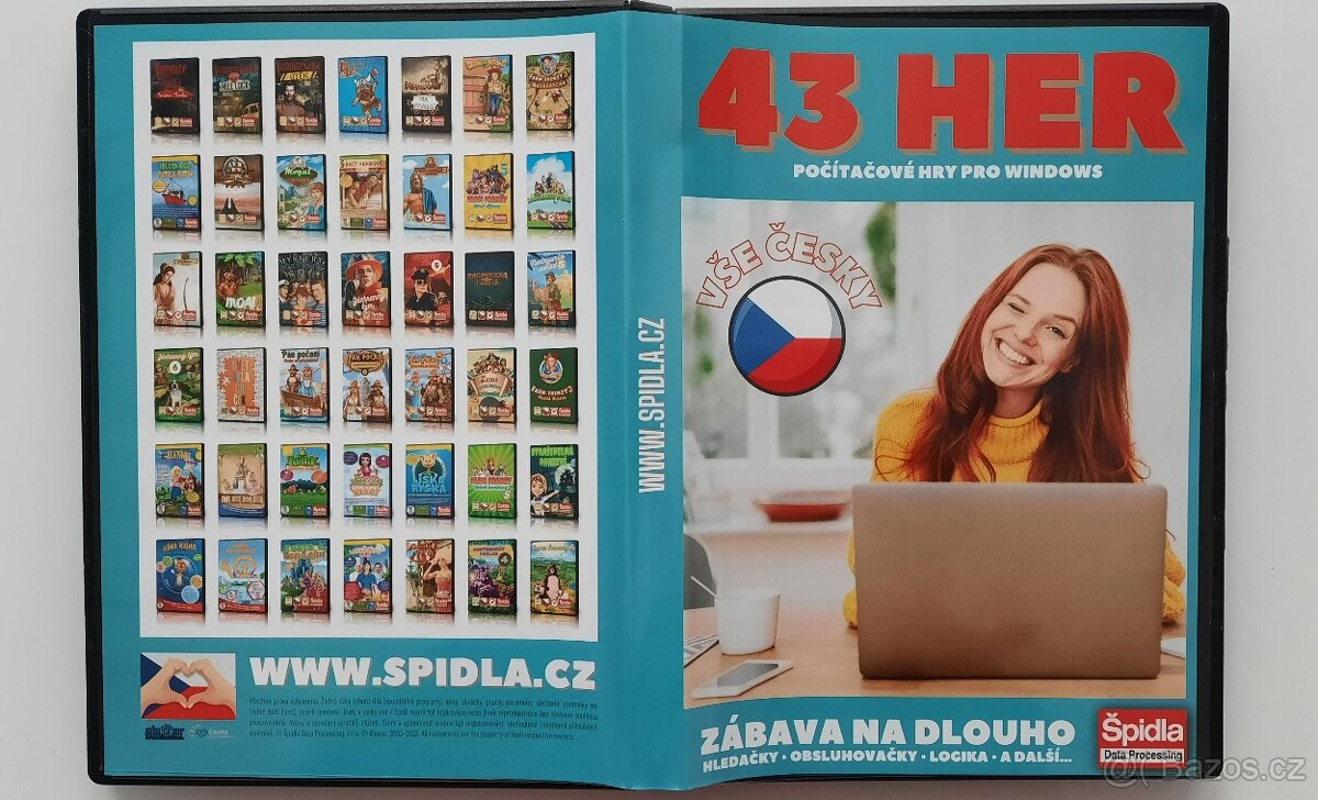 České PC hry, Špidla kolekce 43 her + bonus 6 her