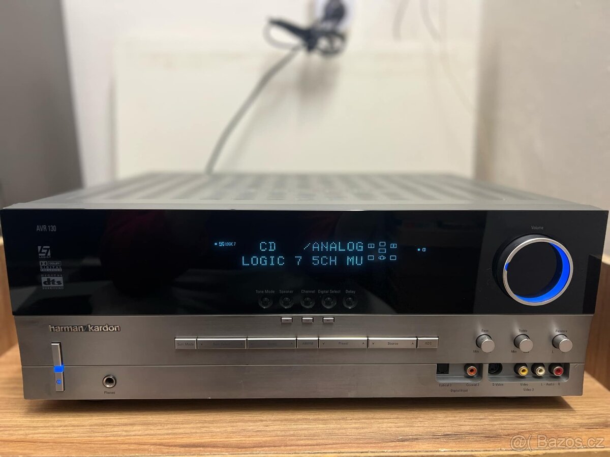 HARMAN KARDON AV RECEIVER AVR 130- SUBWOOFER