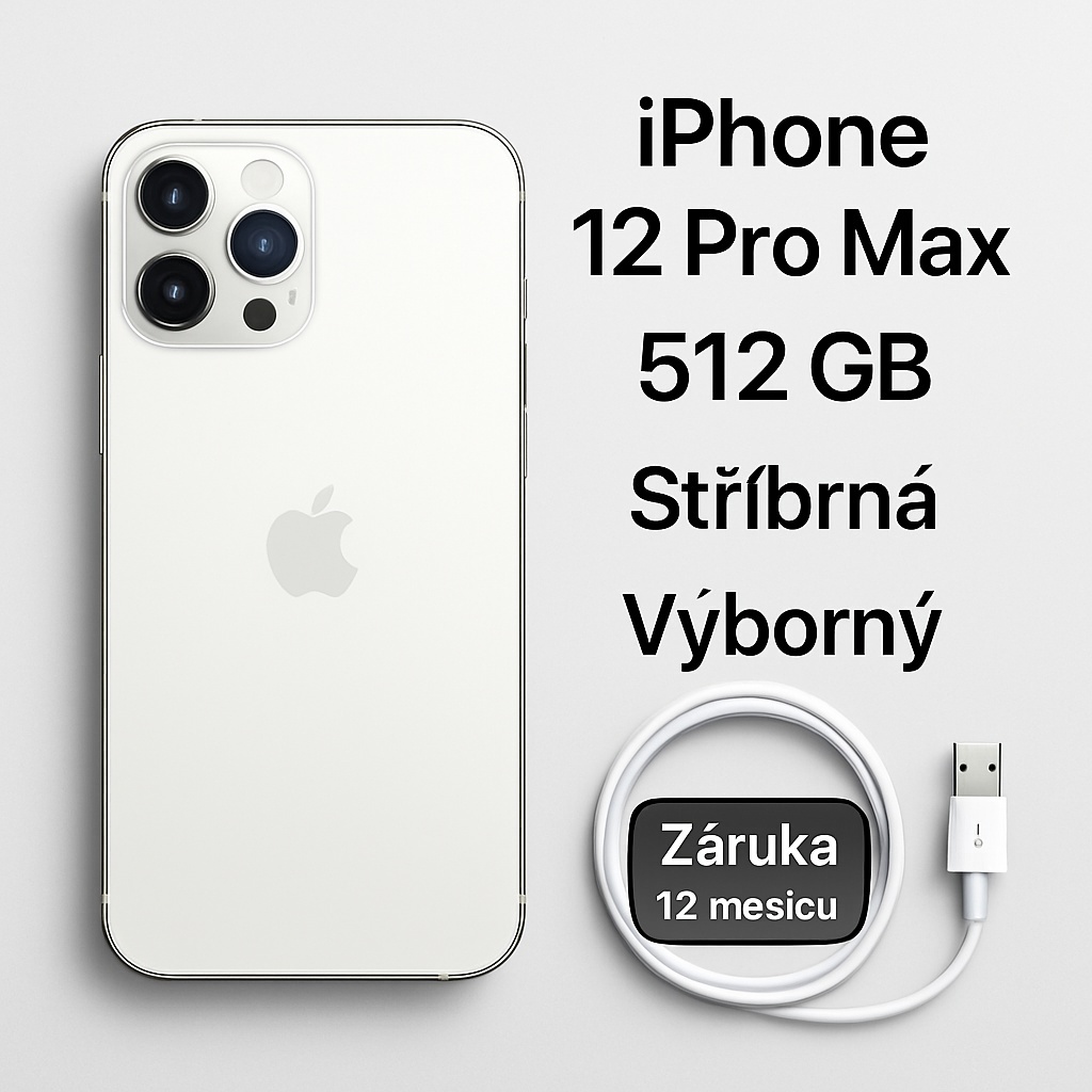 iPhone 12 Pro Max 512 GB – výjimečný kus s novou baterkou
