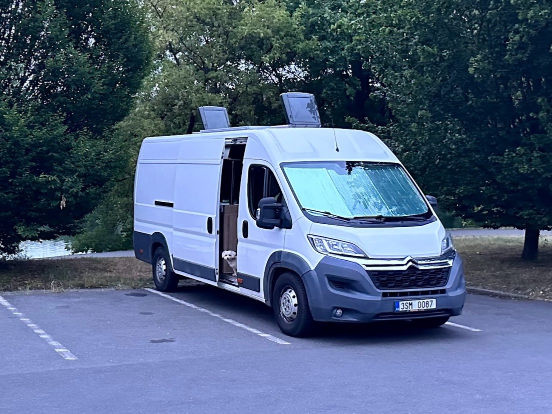 Obytná dodávka Citroen Jumper, r.v.2016, 157800 km