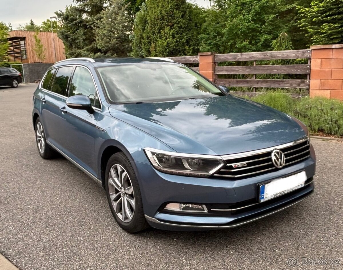 WV Passat b8 2.0 TDI 140 kW DSG 4x4 r.v 2016 původ ČR