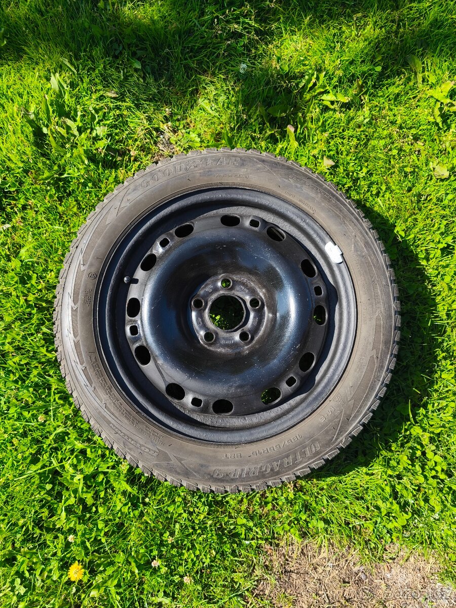 REZERVA 5x100 R15 ET43 Š-fabia 1.2.3,VW