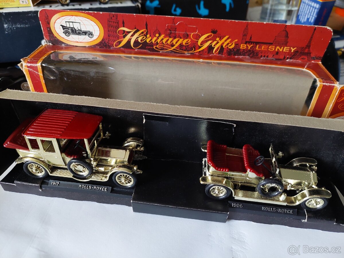 Matchbox yesteryear FAMOUS VETERAN CARS 2xROLLS ROYCE