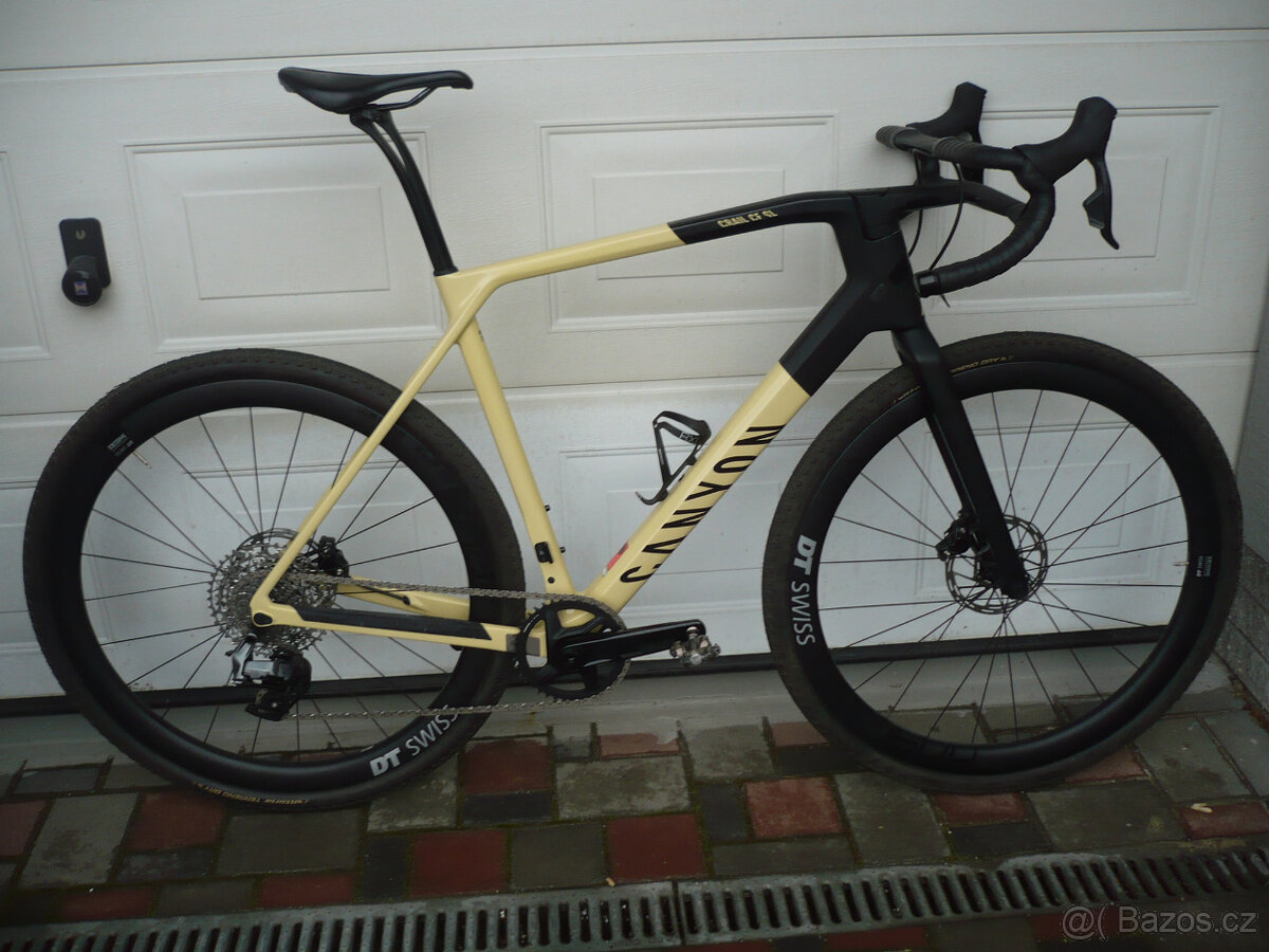 Canyon grail CF SL8 sram rival AXS 1x12 jako nový