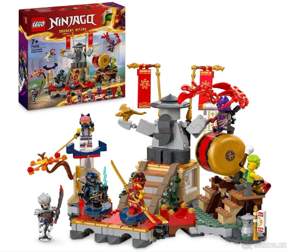 Lego Ninjago 71818 Bitevní aréna + dárek