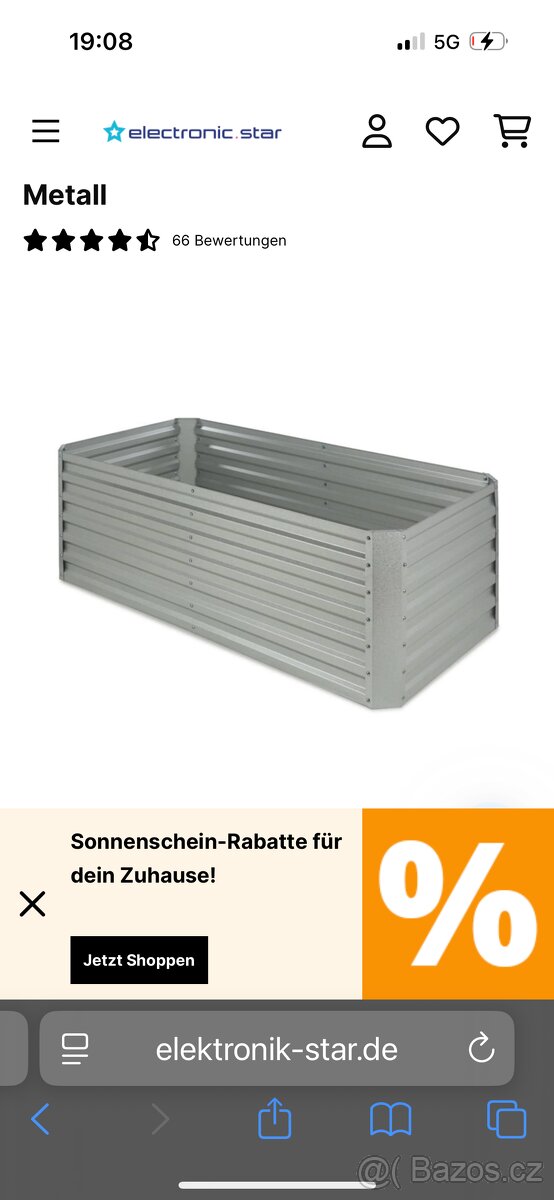 Vyvýšený záhon Blumfedt