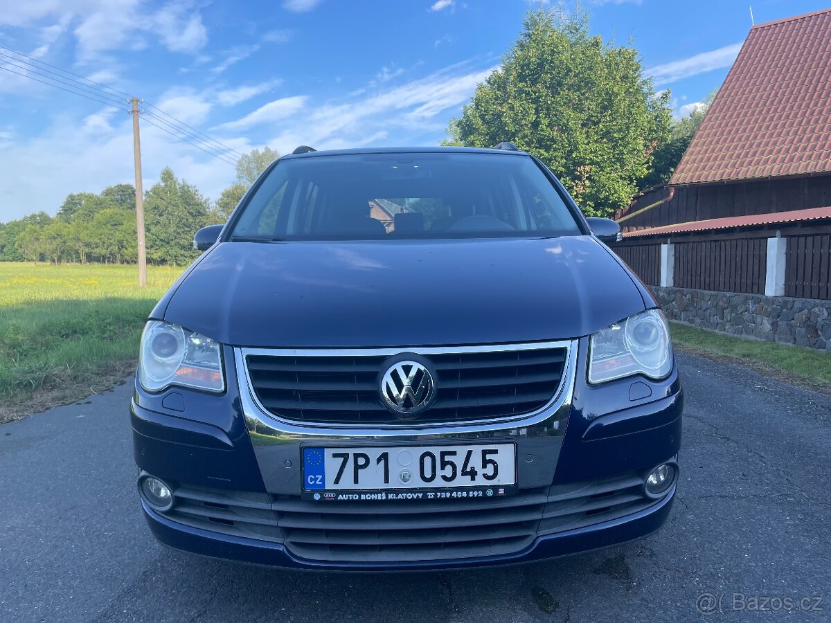 VW Touran, 2,0 TDi, 103 kW, r.v. 2008,