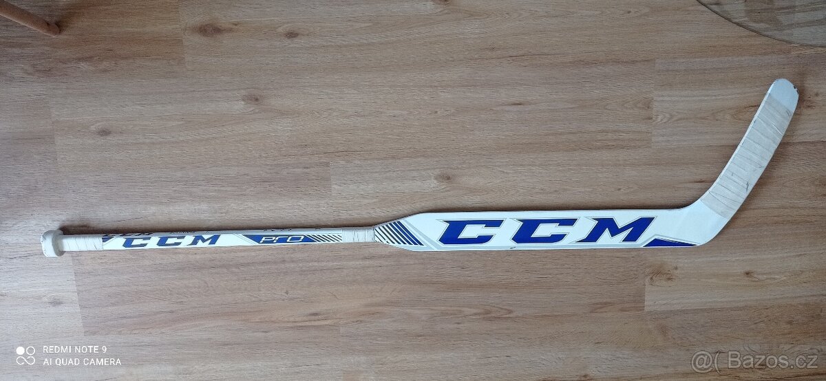 Brankářská hokejka CCM opačný gard M.Scwarz