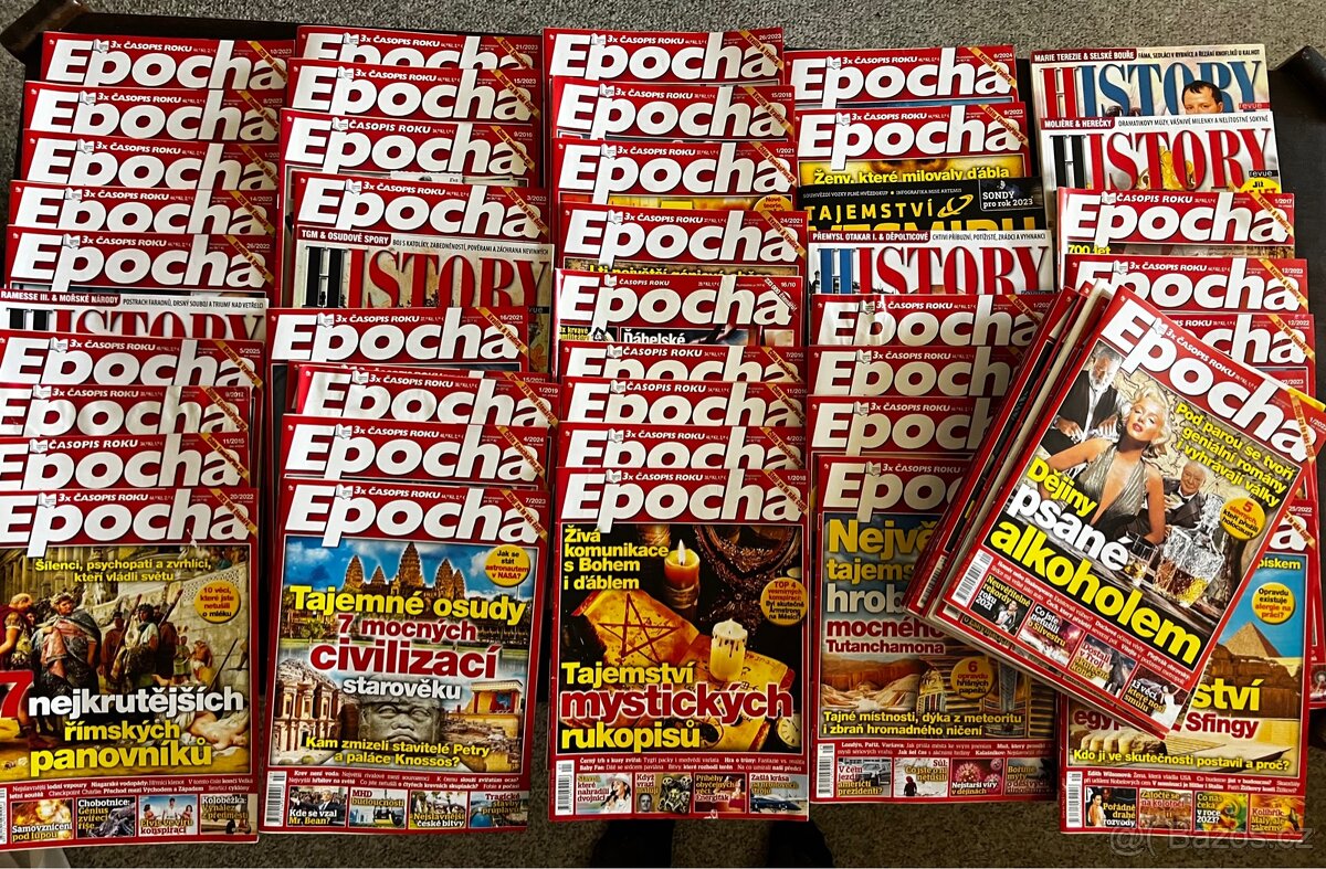 Chtěl by někdo 60 časopisů Epocha?