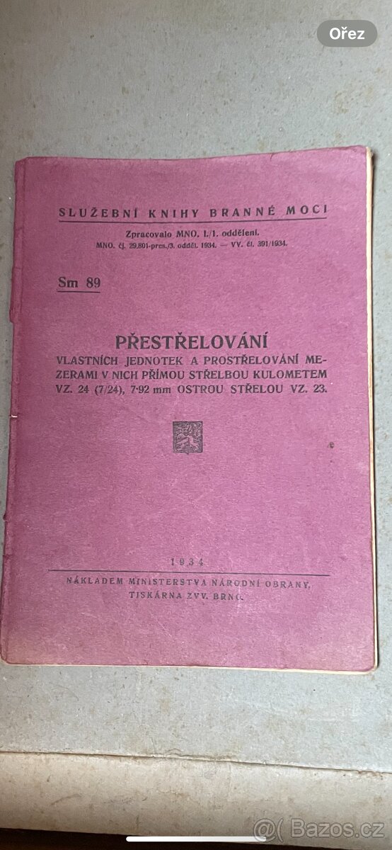 Staré vojenské knihy