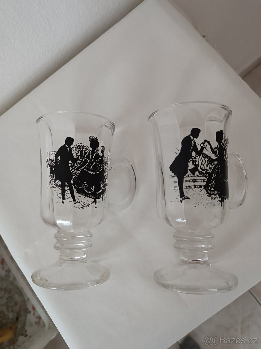 Skleničky 2 kusy