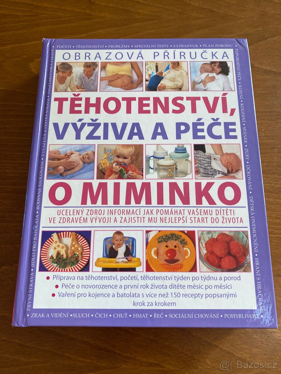 Kniha o těhotenství a miminku